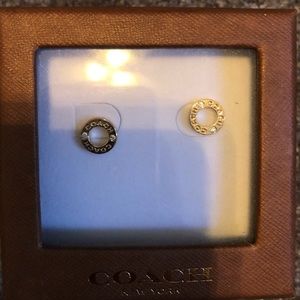 Coach earrings